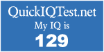 My IQ is 129