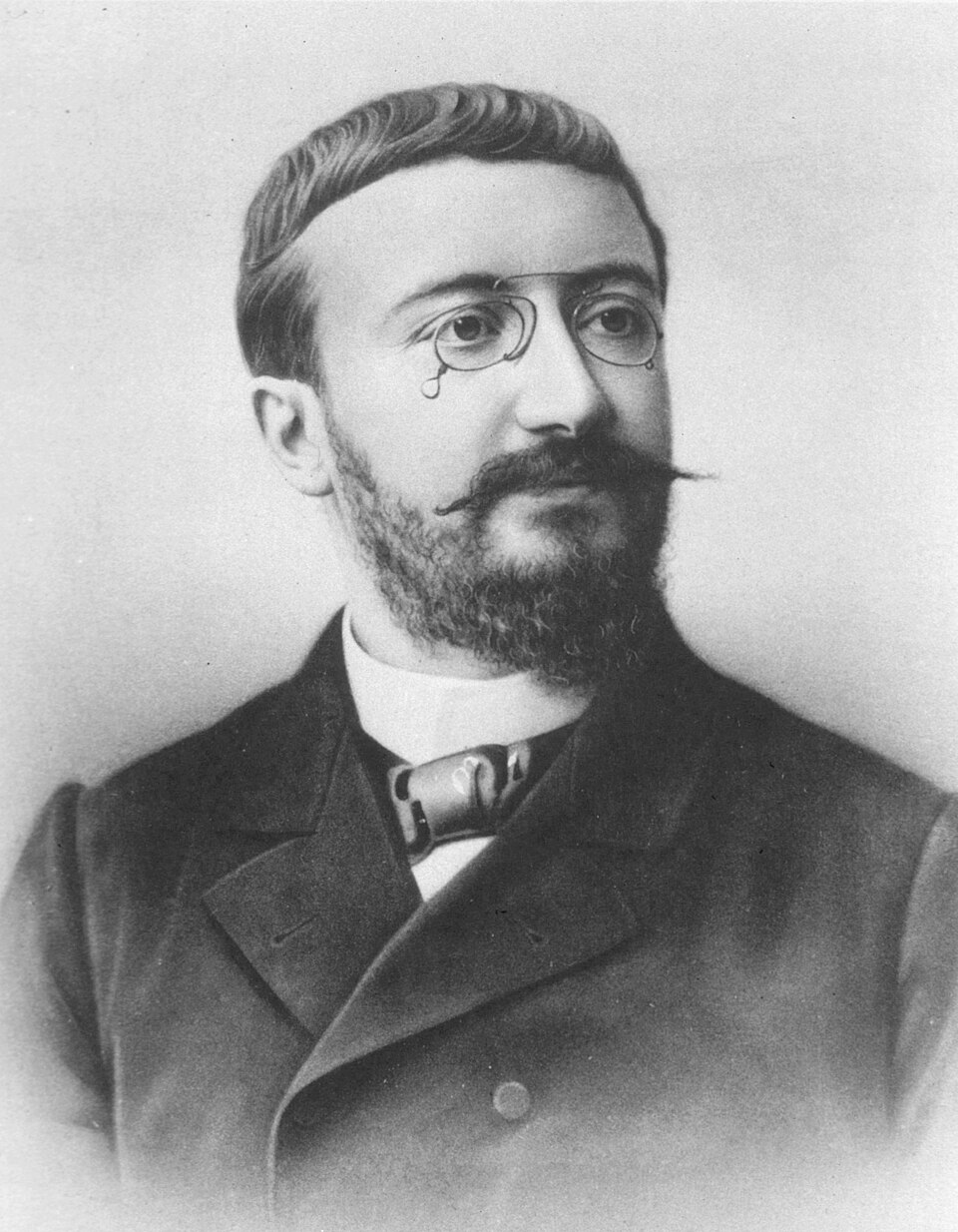 Historisches Porträt von Alfred Binet