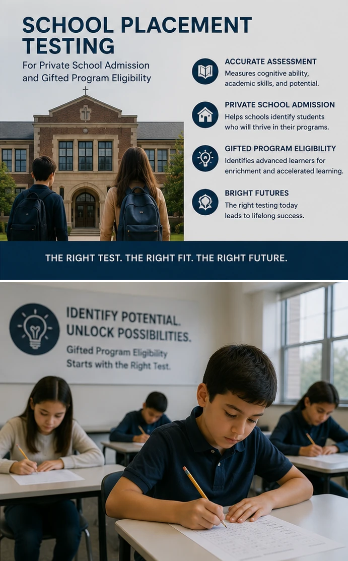 Licensed psychologists offering school placement testing in Amarillo